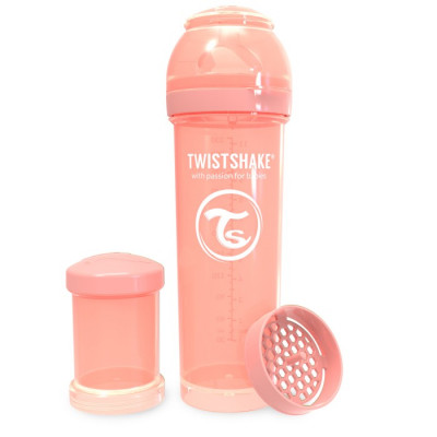 Twistshake Anti-Colic 330ml (Pastell Peach)