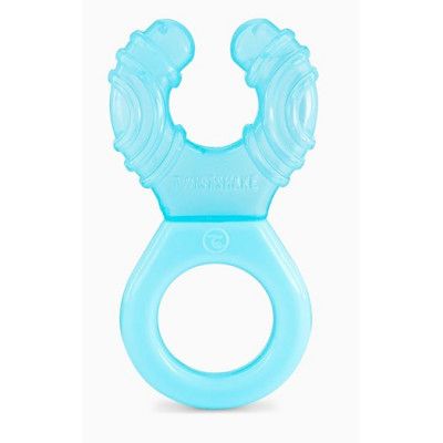 Twistshake bitring cooler 2+m, blå pastell