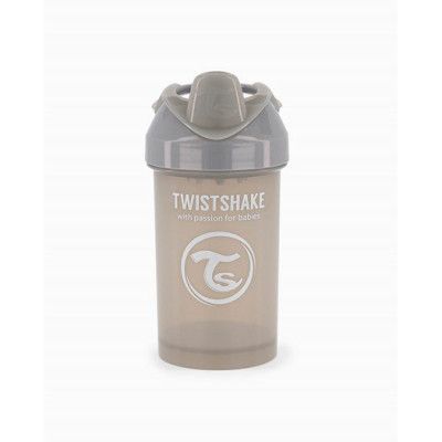 Twistshake drickpipsflaska 300 ml, grå pastell