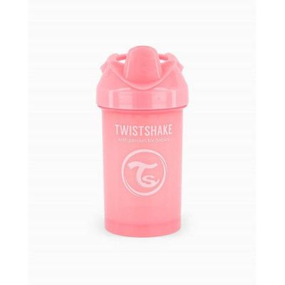 Twistshake drickpipsflaska 300 ml, rosa pastell