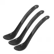 Twistshake matningssked böjd 4m+ svart, 3-pack