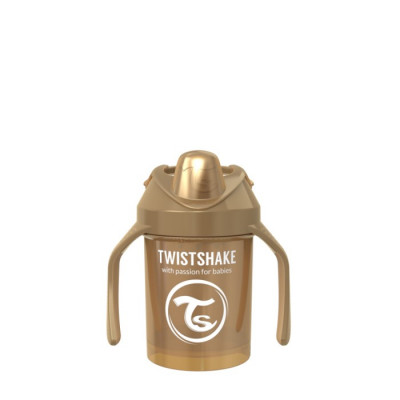 Twistshake Mini Cup 230ml (Pearl Guld)