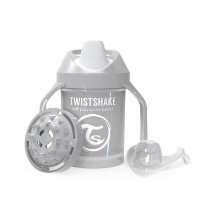 Twistshake Mini Cup 4+ mån 230ml (Grå)