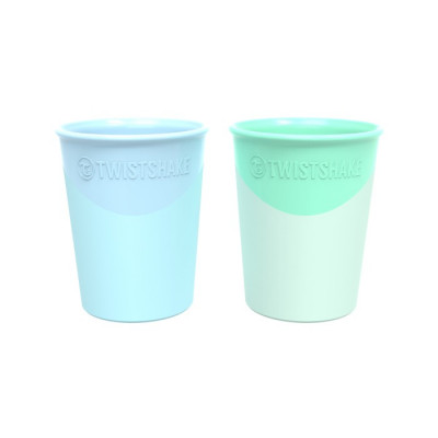 Twistshake Mugg 2-pack 170ml (Blå/grön)