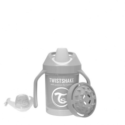 Twistshake pipmugg 230 ml, grå