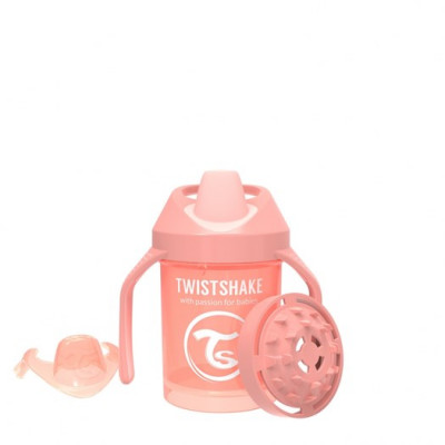 Twistshake pipmugg 230 ml, peach pastell