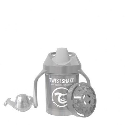 Twistshake pipmugg 230 ml, pearl grå