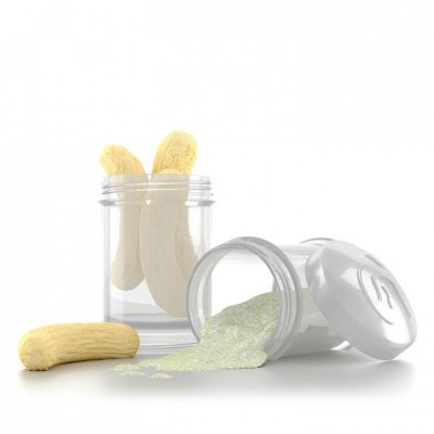 Twistshake Pulverbehållare (Vit)