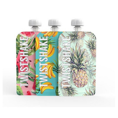 Twistshake squeeze bags 100 ml fruit, 3-pack