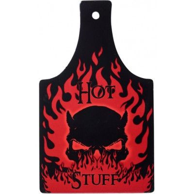 Alchemy England - Gothic Underlägg - Hot Stuff skärbräda och underlägg - för  svart/röd