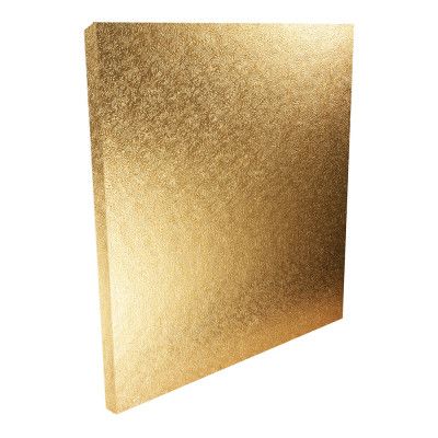 Bordstablett Kvadratisk Guld