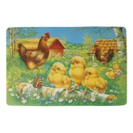 Bordstablett Kycklingar