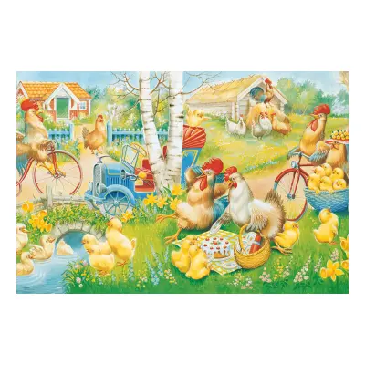 Bordstablett Påsk Picknick