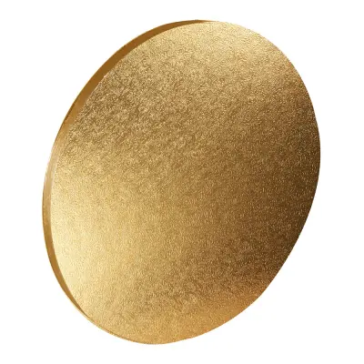 Bordstablett Rund Guld