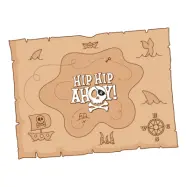 Bordstabletter Pirat Hip Hip Ahoy - 8-pack