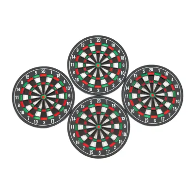 Dartboard Drinkunderlägg - 4-pack