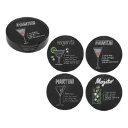 Drinkunderlägg Drinkar - 4-pack