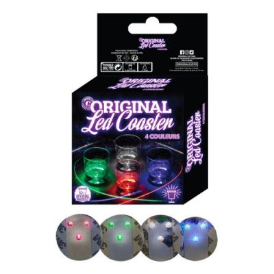 Drinkunderlägg LED Original - 4-pack