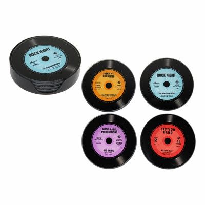 Drinkunderlägg Rock Night - 4-pack