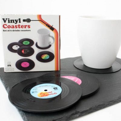 Drinkunderlägg Vinyl 6-pack