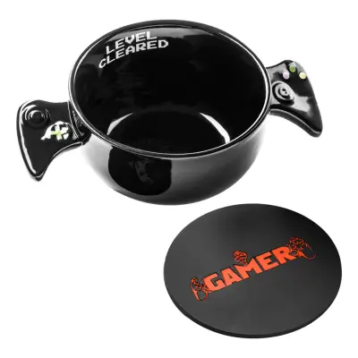 Gamerskål med Underlägg