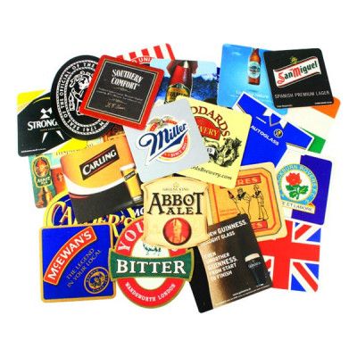 Glasunderlägg Ölsorter - 25-pack