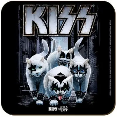 Kiss Underlägg - Horror Cats Creatures - för None -