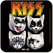 Kiss Underlägg - Horror Cats Feline Four - för None -