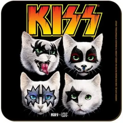 Kiss Underlägg - Horror Cats Feline Four - för None -