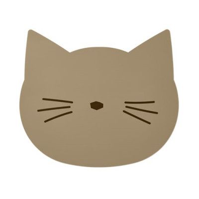 Liewood underlägg silikon Aura, cat oat