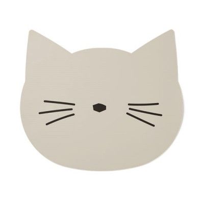 Liewood underlägg silikon Aura, cat sandy