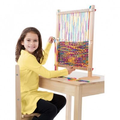 Melissa&Doug, Stor vävram med garn