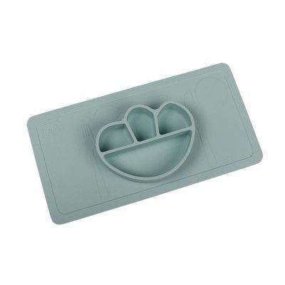 Pufz Barntallrik med underlägg (Mint)