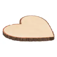 Underlägg Hjärta i Trä