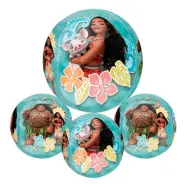 Folieballong Orbz Transparent Vaiana