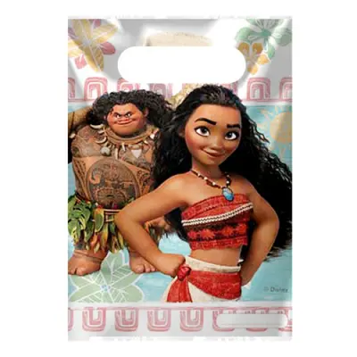 Kalaspåsar Disney Vaiana - 6-pack
