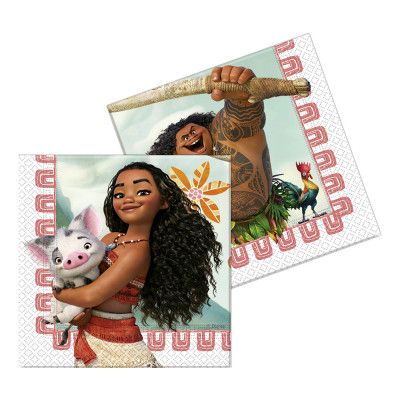 Servetter Vaiana - 20-pack