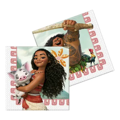 Servetter Vaiana - 20-pack