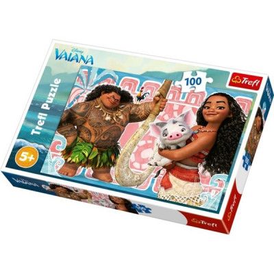 Trefl, Disney Vaiana Pussel 100-bitar