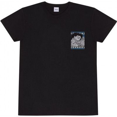 Vaiana - Anime T-shirt - Vaiana 2 - Maui Tribal - S XXL - för Herr - svart
