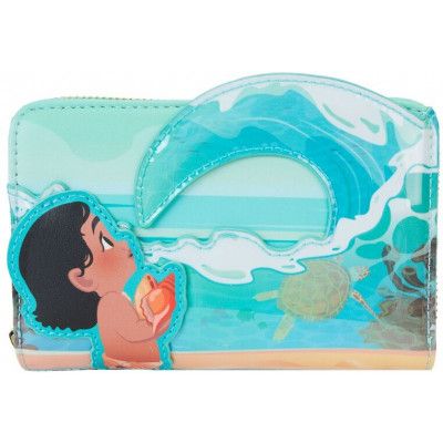Vaiana - Disney Plånbok - Loungefly - Ocean Waves - för Dam - flerfärgad