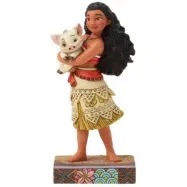 Vaiana - Disney Samlingsfigurer - Vaiana & Pua - för None - flerfärgad