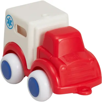 Ambulans - Röd - Miniknubbis - Viking Toys - 10 cm