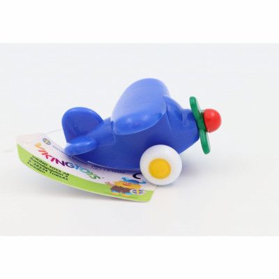 Miniknubbis - Propellerflygplan - Viking Toys - Blå