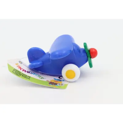 Miniknubbis - Propellerflygplan - Viking Toys - Blå