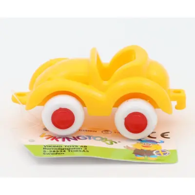 Miniknubbis - Sportbil - Viking Toys - Gul