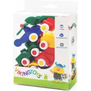 SKADAD FÖRPACKNING - Miniknubbisar - 7 st - Röd, blå, grön, gul - Viking Toys